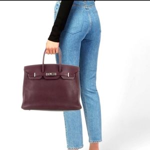 HERMES BORDEAUX BIRKIN 35CM